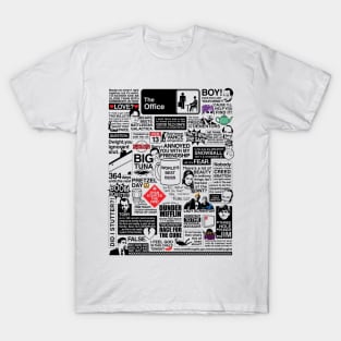 Wise Words From The Office - The Office Quotes (Variant) T-Shirt